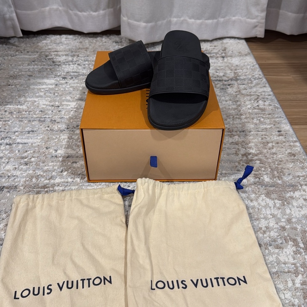 Louis Vuitton slides